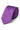 Corbata morada delgada de 6 cm para hombre, color liso.