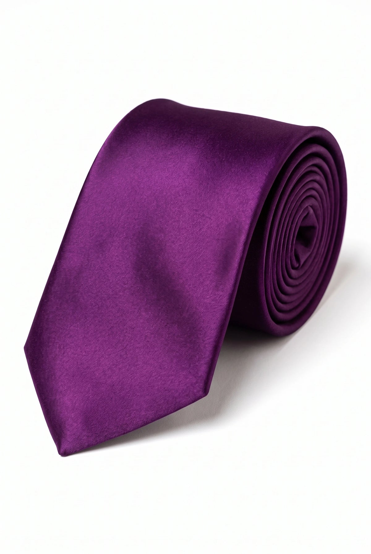 Conjunto de corbata morada para hombre