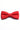 Pajarita de tweed rojo para hombre