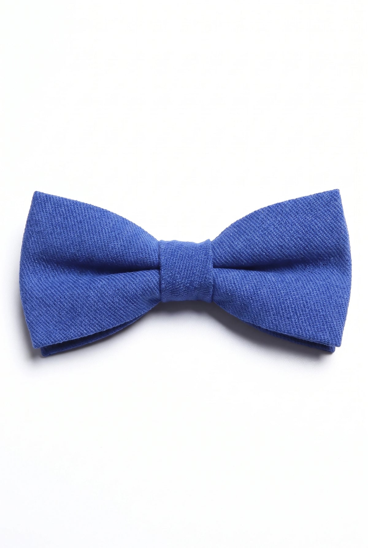 Pajarita doble de color azul marino para hombre