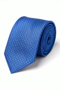 Corbata tejida texturizada azul marino para hombre