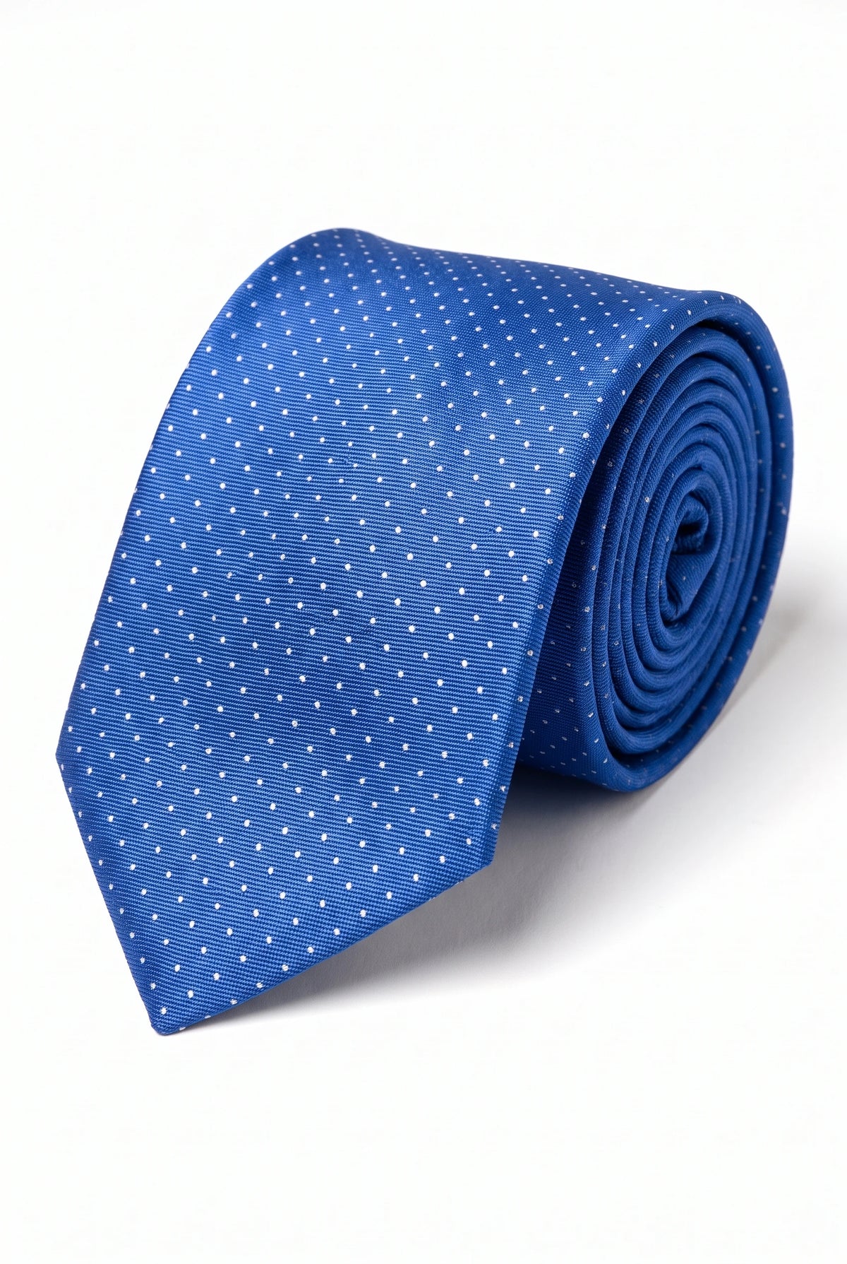 Corbata tejida texturizada azul marino para hombre