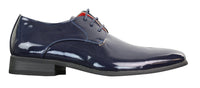 Zapatos formales de charol brillante para hombre