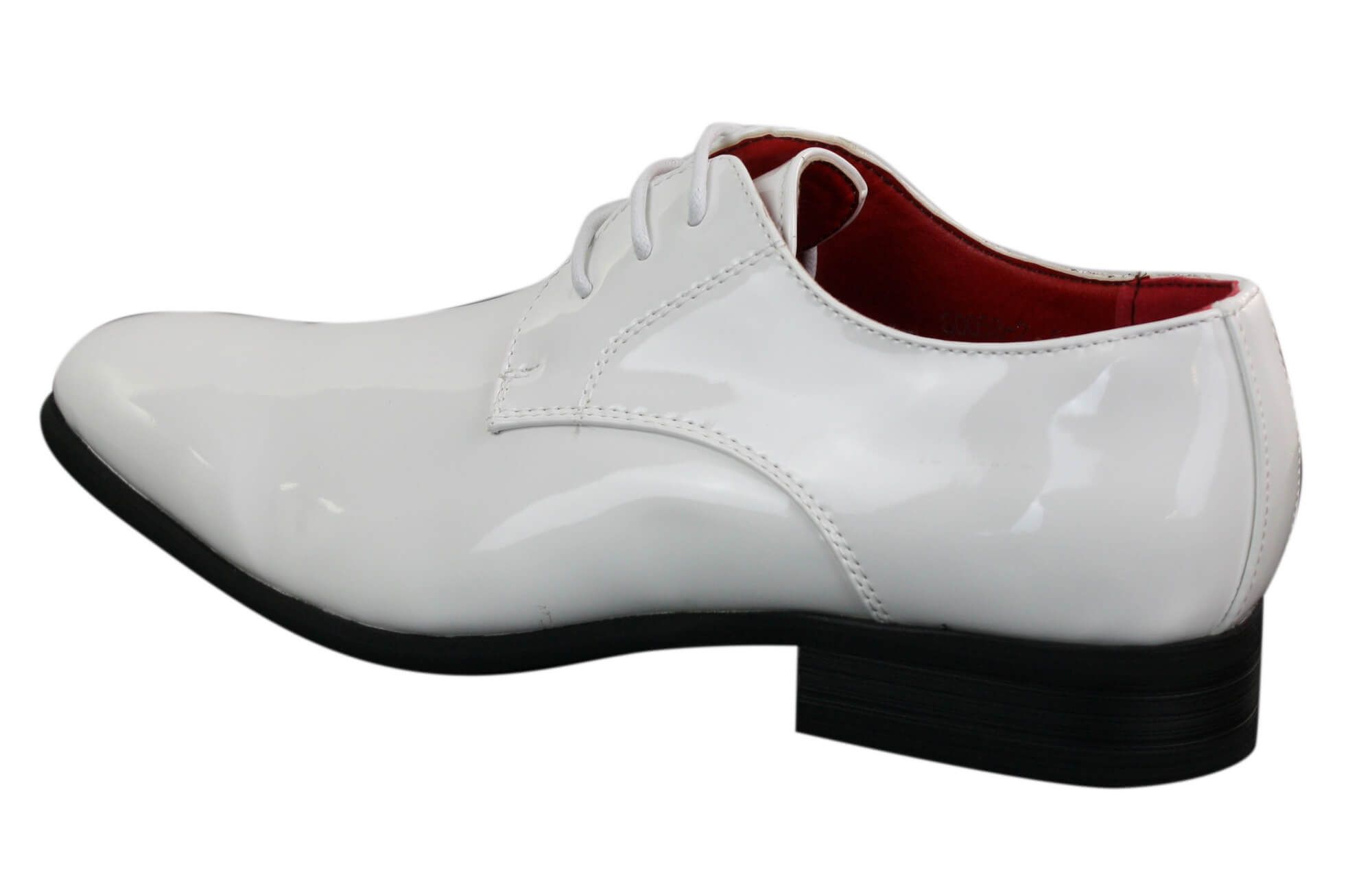 Zapatos formales de charol brillante para hombre