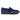Mocasines de hombre de piel vegana, terciopelo y charol con detalles.