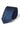 Conjunto de corbata y pañuelo de bolsillo para hombre, corbata formal floral - Azul marino