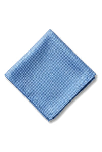 Conjunto de corbata y pañuelo de bolsillo para hombre - Corbata formal lisa - Azul cielo