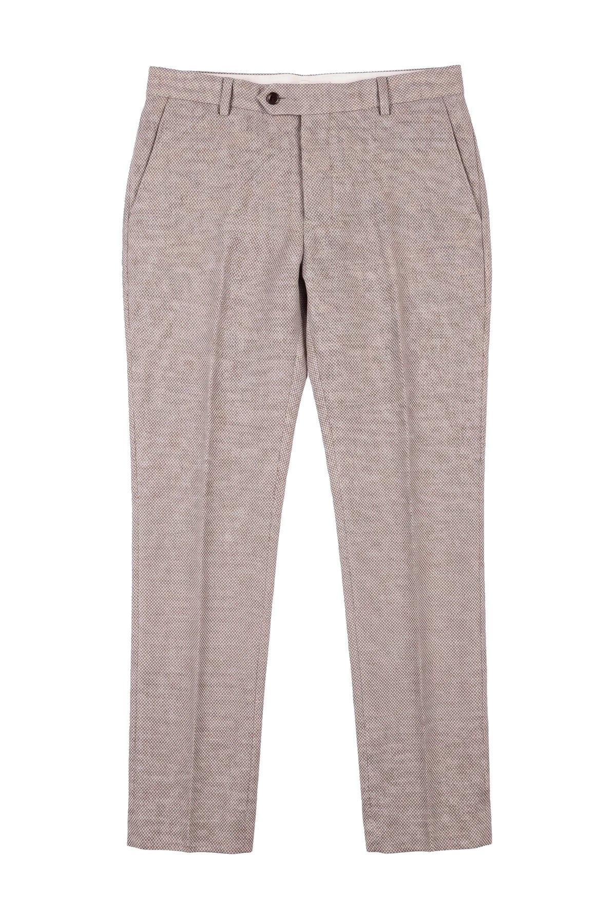 Ralph - Pantalones de tweed color crema para hombre