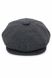 Gorra de hombre estilo Peaky Blinders de tweed a cuadros