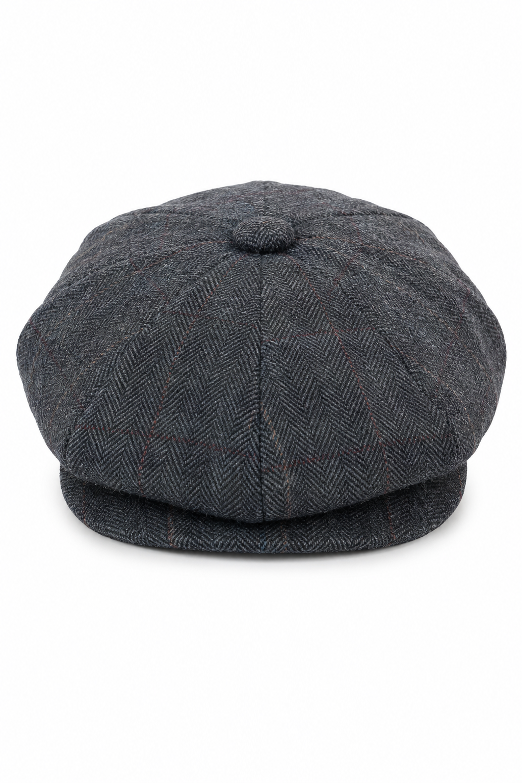 Gorra de hombre estilo Peaky Blinders de tweed a cuadros
