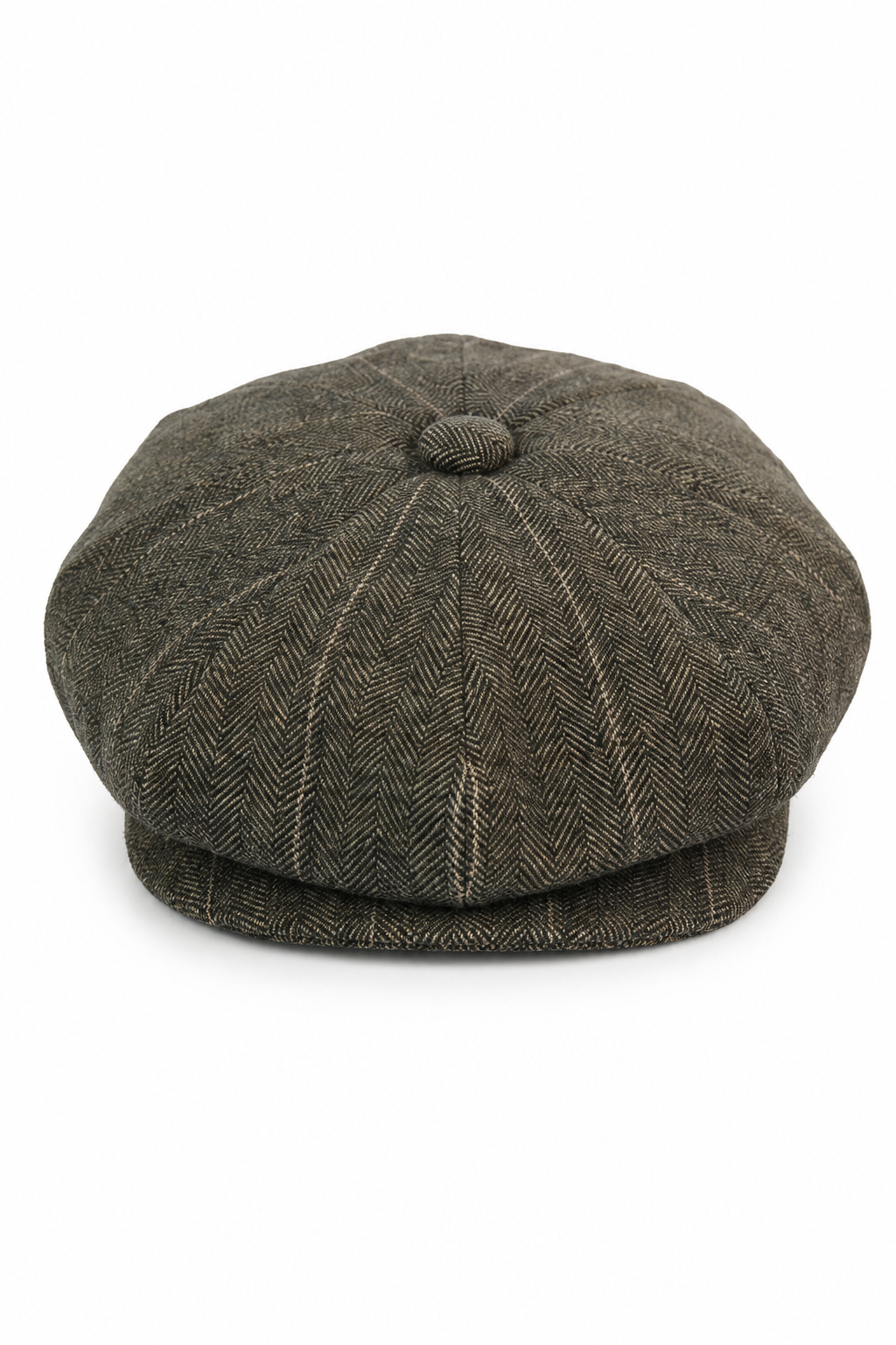 Gorra de hombre estilo Peaky Blinders de tweed a cuadros