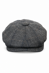 Gorra de hombre estilo Peaky Blinders de tweed a cuadros