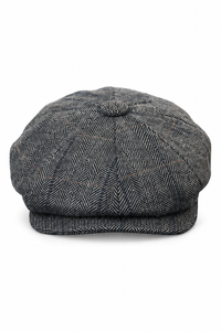 Gorra de hombre estilo Peaky Blinders de tweed a cuadros