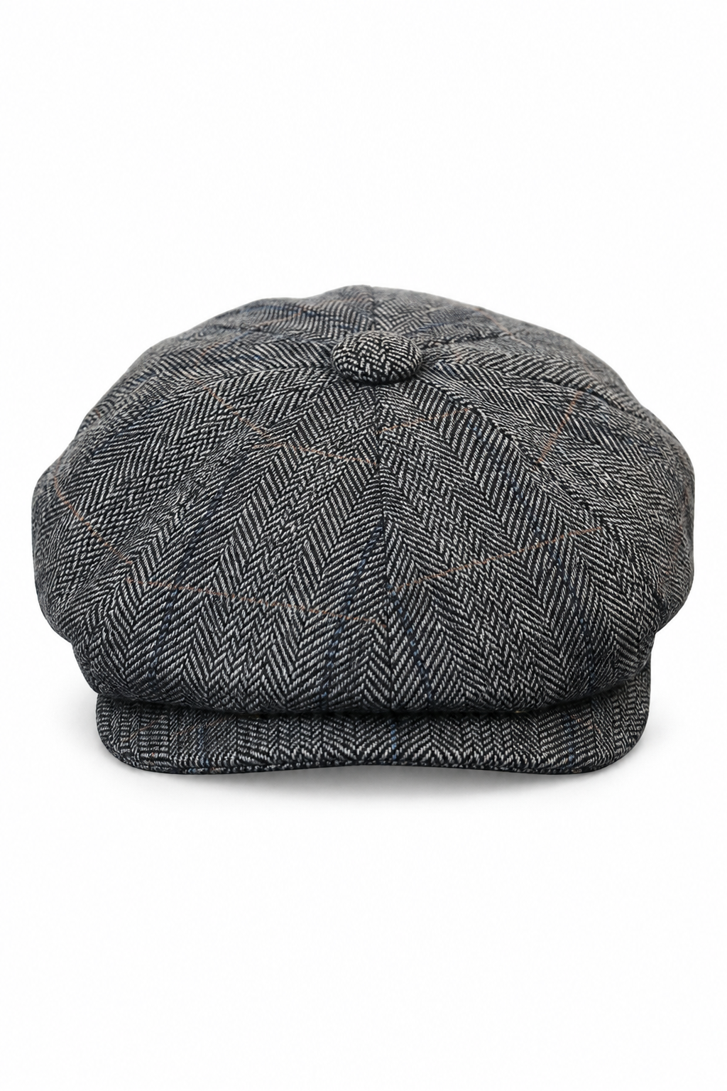 Gorra de hombre estilo Peaky Blinders de tweed a cuadros
