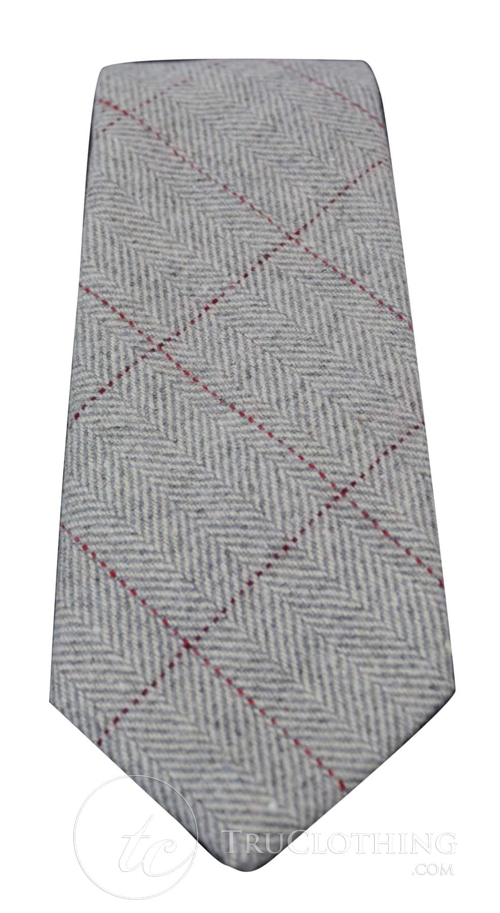Corbatas Marc Darcy para hombre, tweed con textura de espiga, estilo clásico vintage retro Deon