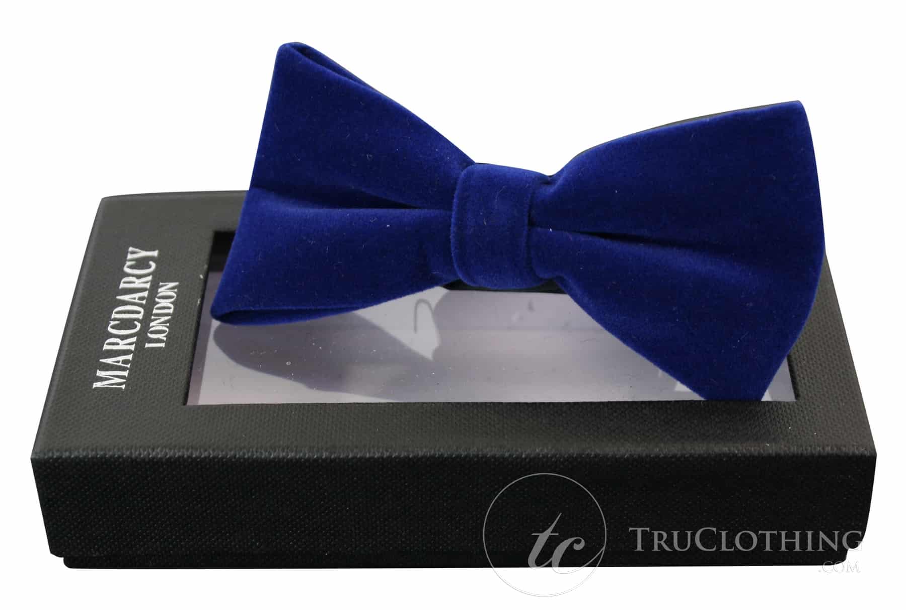 Pajaritas de tweed para hombre Marc Darcy, estilo vintage retro de terciopelo.