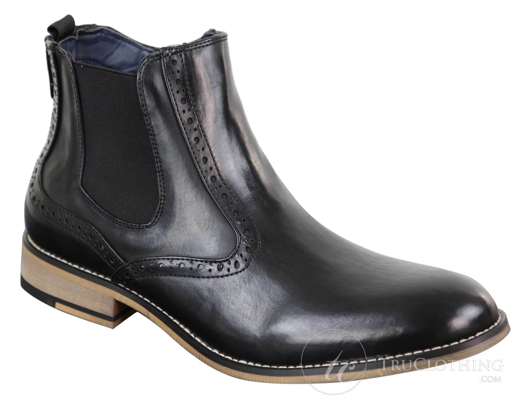 Botines de hombre estilo brogue vintage - Cavani Fox