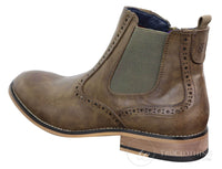 Botines de hombre estilo brogue vintage - Cavani Fox