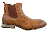 Botines de hombre estilo brogue vintage - Cavani Fox
