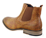 Botines de hombre estilo brogue vintage - Cavani Fox