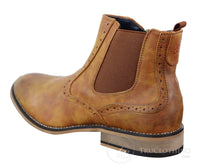 Botines de hombre estilo brogue vintage - Cavani Fox