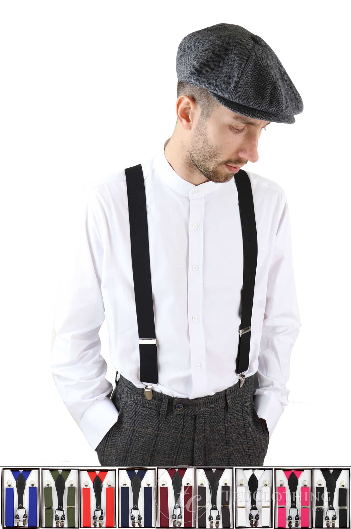 Tirantes/tirantes vintage para hombre - Varios colores