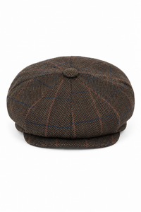 Sombrero de hombre estilo Peaky Blinders de tweed vintage