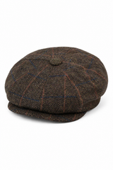 Sombrero de hombre estilo Peaky Blinders de tweed vintage