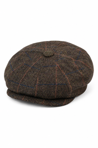 Sombrero de hombre estilo Peaky Blinders de tweed vintage