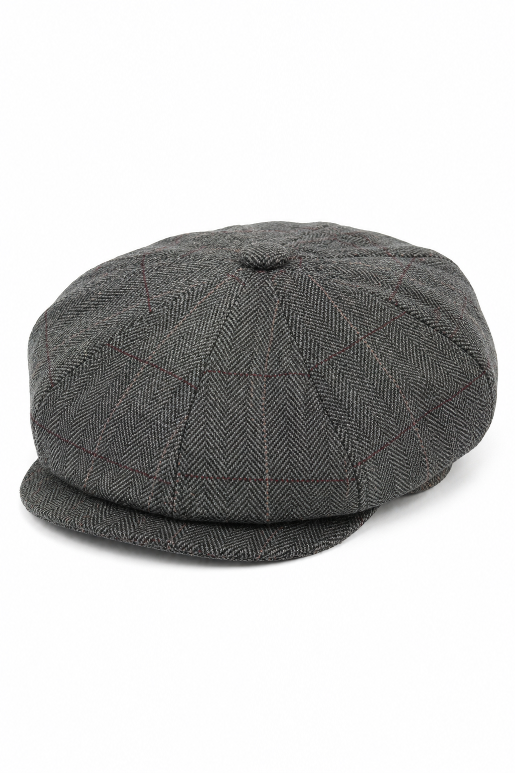 Sombrero de hombre estilo Peaky Blinders de tweed vintage