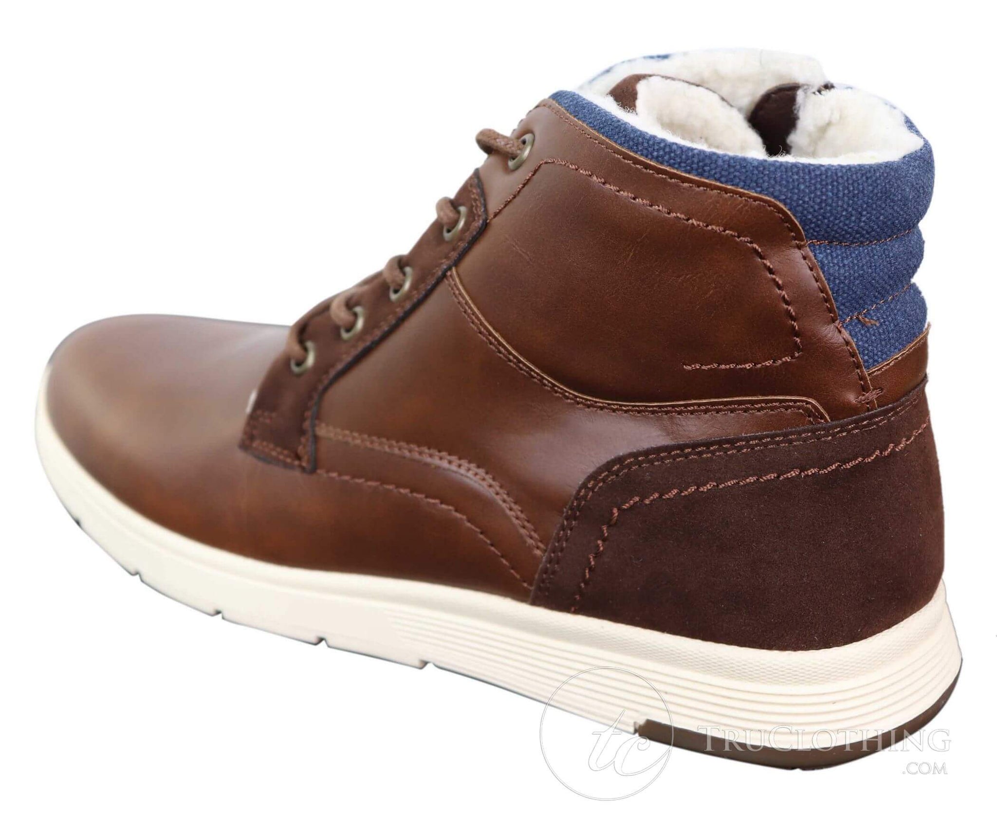 Botas de invierno para hombre de piel sintética