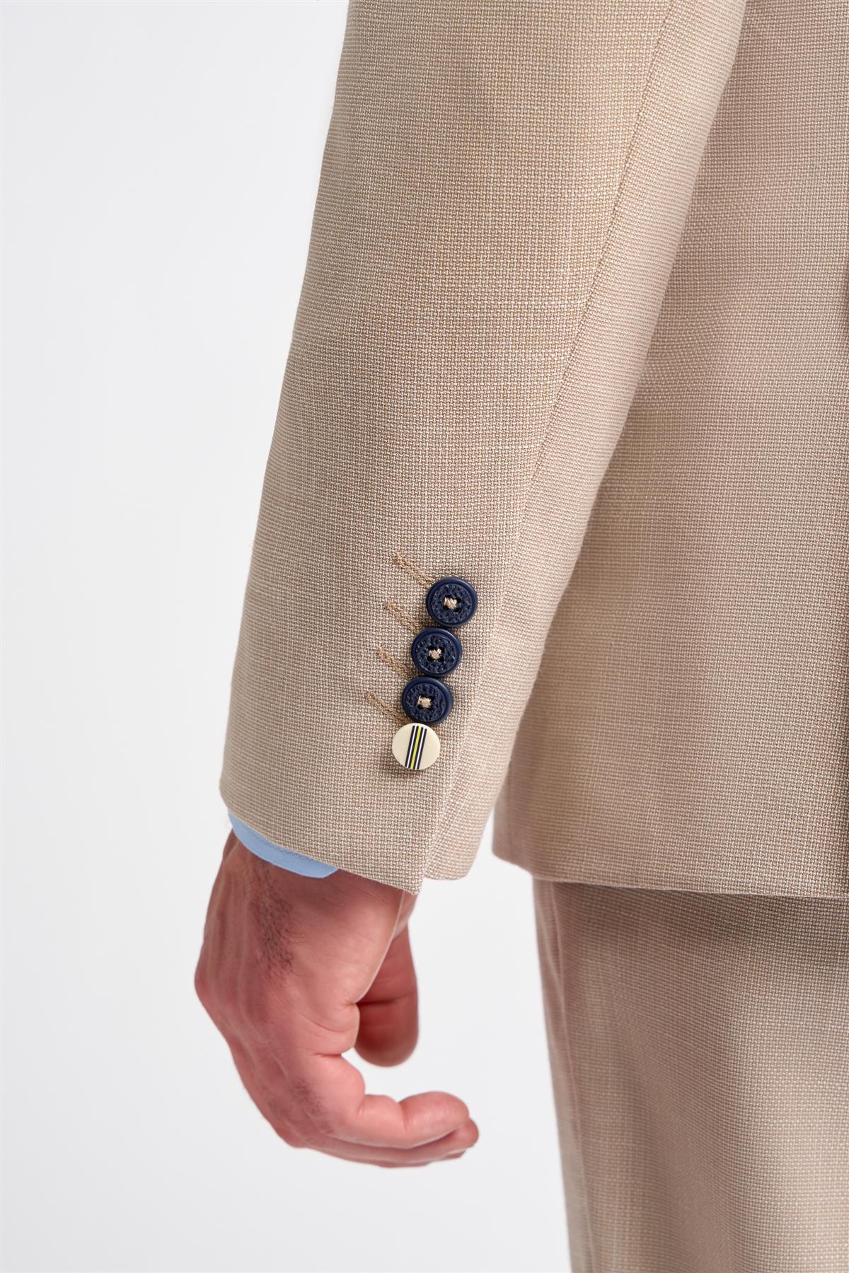 Miami - Blazer beige para hombre para bodas