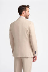 Miami - Blazer beige para hombre para bodas