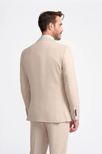 Miami - Blazer beige para hombre para bodas