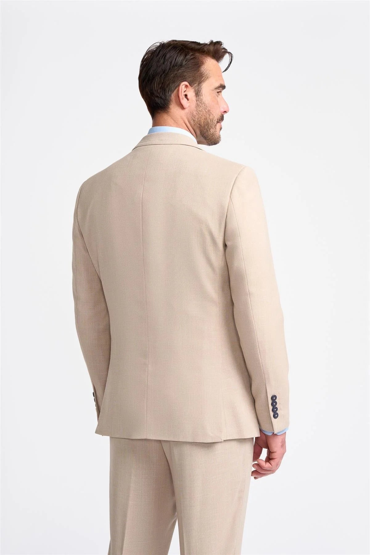 Miami - Blazer beige para hombre para bodas