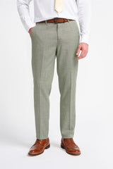Miami - Pantalones de verano para hombre color verde salvia