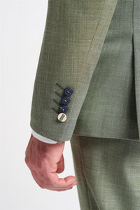 Miami - Blazer de verano verde salvia para hombre