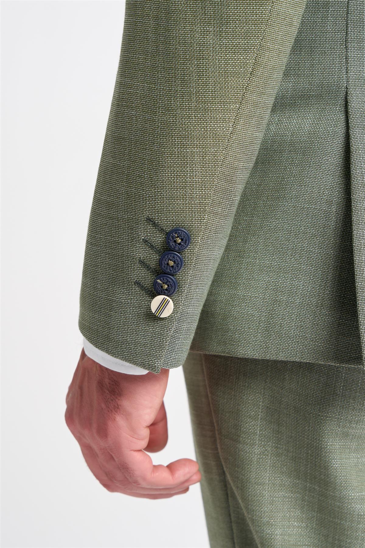 Miami - Blazer de verano verde salvia para hombre