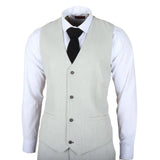Chaleco Miller para hombre, gris, a cuadros, de corte entallado