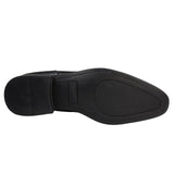Botas Chelsea negras sin cordones para hombre, de piel auténtica, estilo casual elegante.