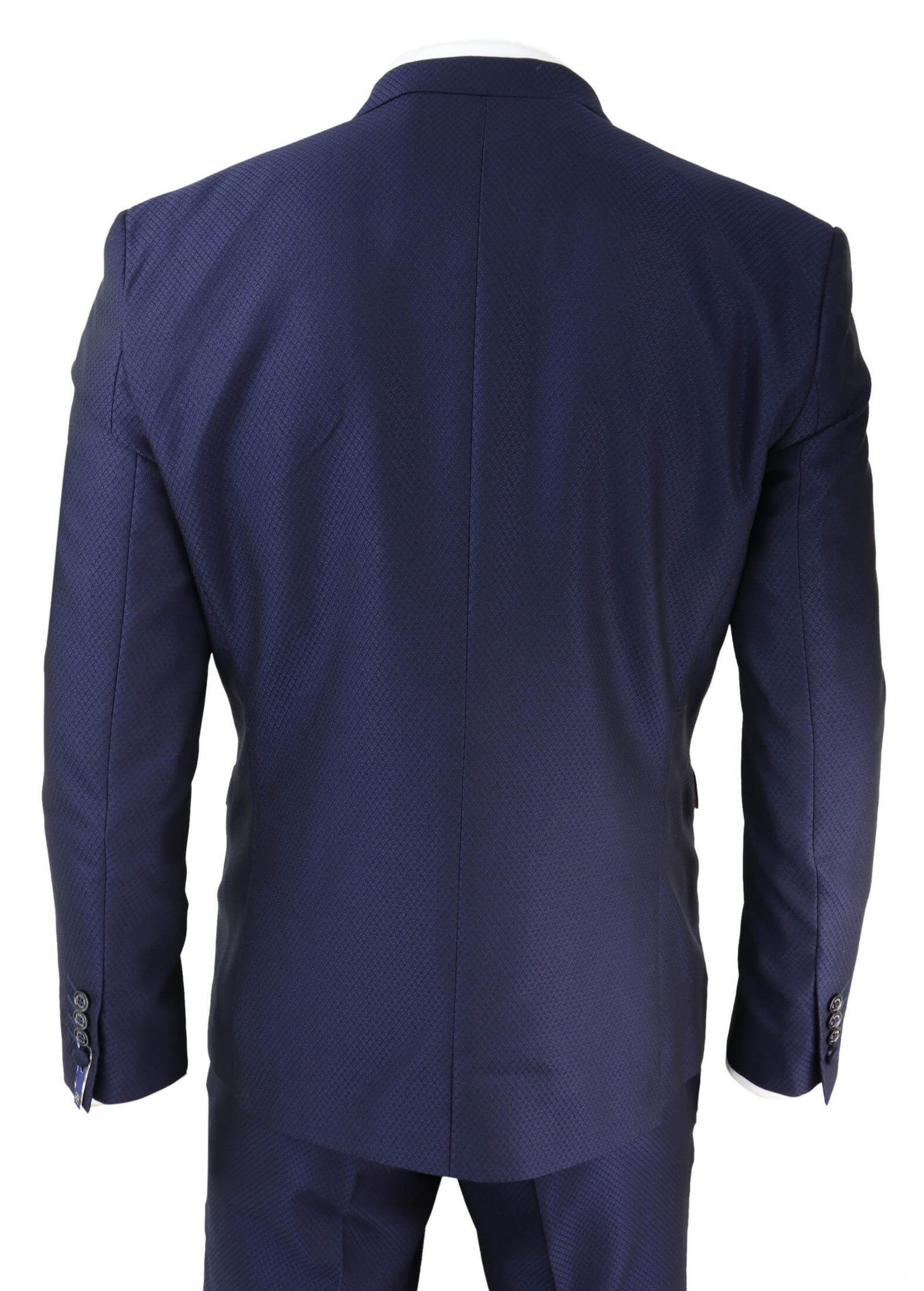 Traje de etiqueta azul para hombre