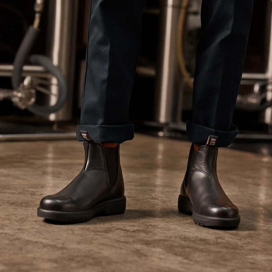 Botas Chelsea Endura 301 de piel negra