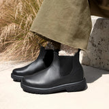 Botas Chelsea Endura 301 de piel negra