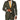 Oscar - Blazer de tweed de mezcla de lana verde oliva para hombre
