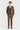 Oscar - Traje de hombre de 3 piezas de tweed de mezcla de lana marrón