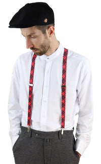 Tirantes clásicos de rayas para hombre