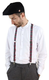 Tirantes clásicos de rayas para hombre