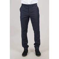Parker - Pantalones azul marino para hombre