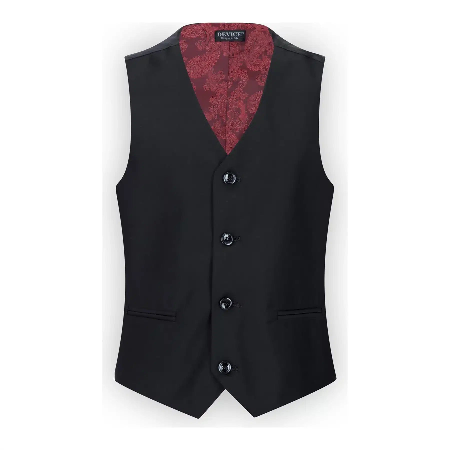 Traje completo de 3 piezas negro para niño, corte entallado, clásico para bodas, lutos y funerales.