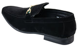 Patron 239 Zapatos de ante para hombre, mocasines con hebilla, estilo casual elegante, azul marino, marrón, negro, PU